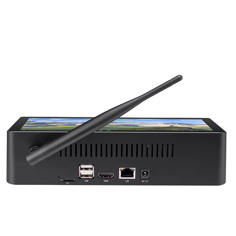 PiPo X9S 8 9 дюймов Мини ПК ТВ коробка + IPS планшетный двойная ОС Android Windows 10 intel Z8350