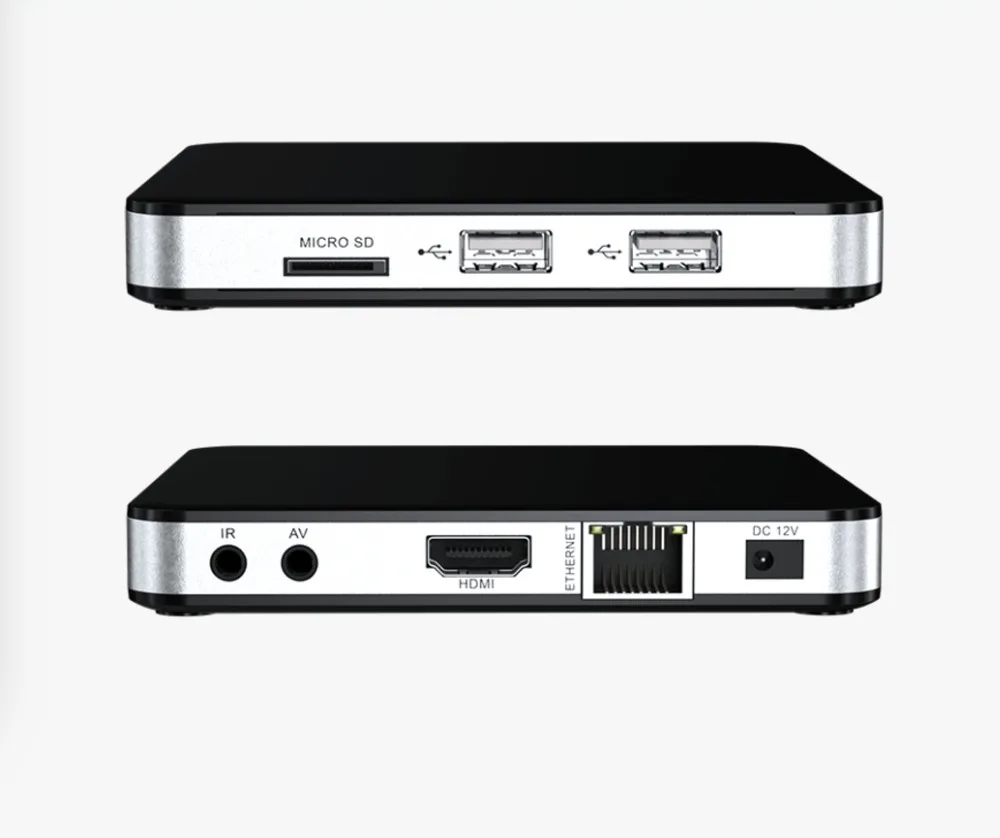 TVIP S-Box v.605 Amlogic S905X четырехъядерный 1 ГБ/8 ГБ 4K Медиаплеер linux TVIP 605