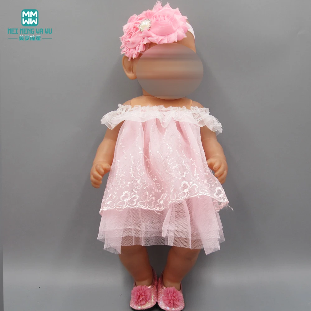 Кукла аксессуары для 43 см кукла розовый бутон розы Детская резинка для волос для куклы Беби Рождественский