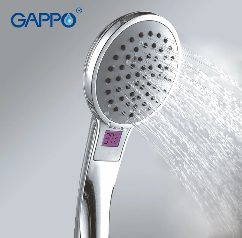 Gappo 1Pc Top Quality Colorful LED Shower head bathroom accessories