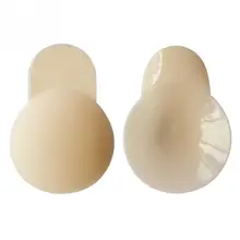 1 пара женские силиконовые накладки на соски пуш-ап невидимый бюстгальтер Топ грудь самоклеющиеся без бретелек невидимый бюстгальтер с открытой спиной для вечера