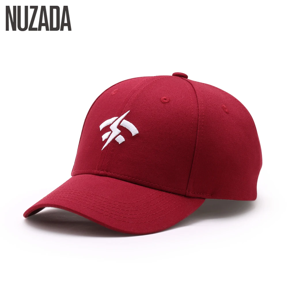 Brand NUZADA Embroidery Baseball Cap For Men Women Double Layer Bone 6 Colors Spring Summer Caps Cotton Snapback Cotton Hats