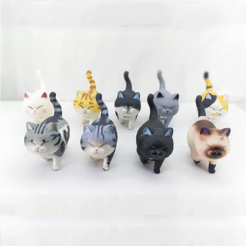 ACTOYS-Japan-Anime-Lovely-Bells-Cat-Collection-Garage-Kit-Statue-for-Fans-Holiday-Gift