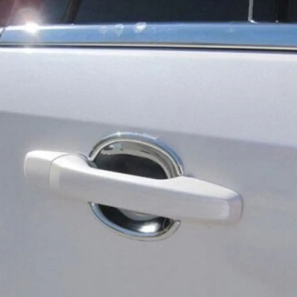 Chrome боковой двери ручки чаши чашки кадров обложки экстерьер Молдинги подходит для Ford Edge 2007- аксессуары автомобильные аксессуары