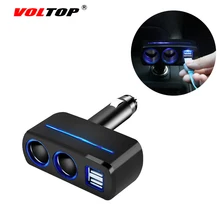 VOLTOP 1 точка 2 двойной USB Автомобильное зарядное устройство Автомобильные украшения аксессуары телефон зарядка прикуриватель