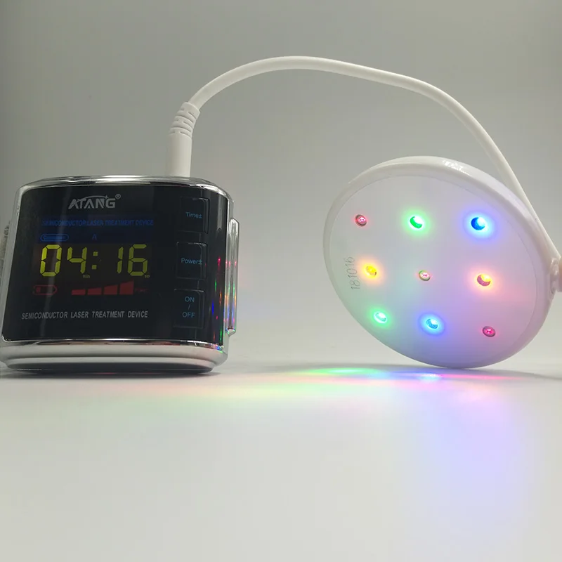 LLLT Laser Watch Diabetic Wrist Watch Laser Acupuncture Stimulator Combine Red Laser 3 Color Light Therapy Hypertension Medical LLLT Laser Watch Diabetic Wrist Watch Laser Acupuncture Stimulator Combine Red Laser 3 Color Light Therapy Hypertension Medical