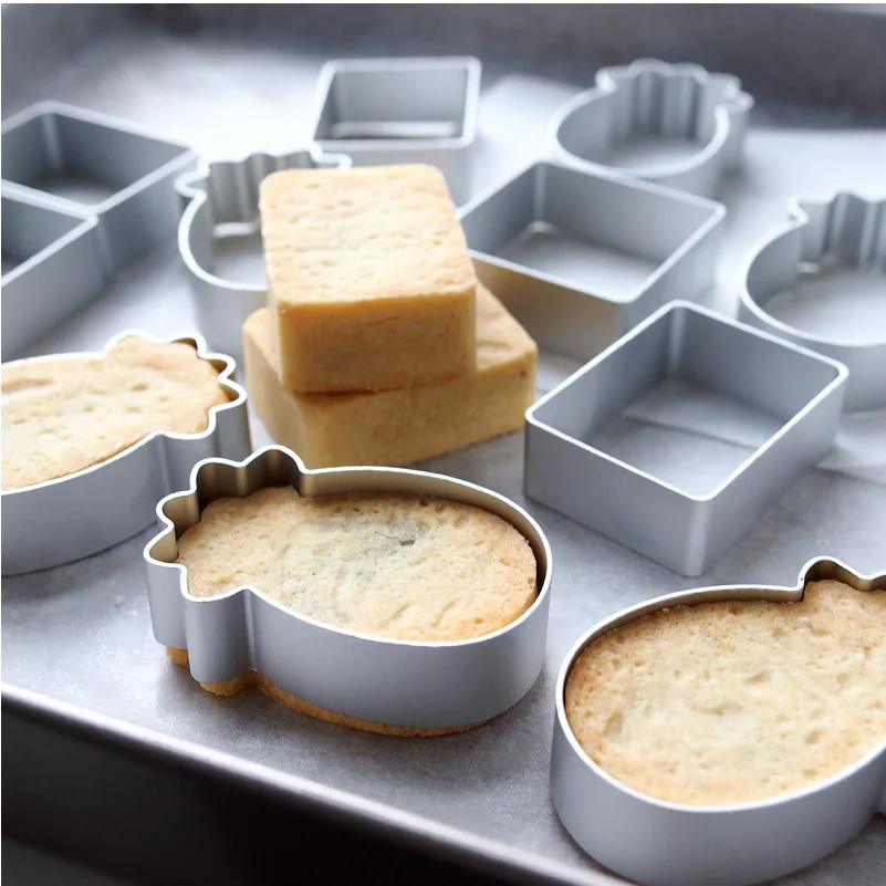 

High Quality 5 Shape Cookie Cutter Stainless Steel Cookies Mold Fondant Biscuit Cutter Cake Decorating Tools