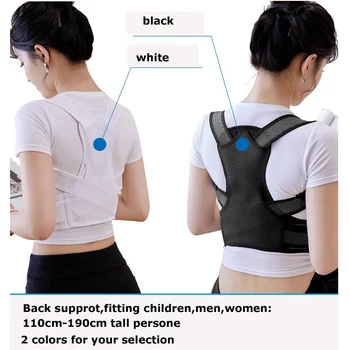 Braces Supports Back SupportBrace Posture Corrector De Postura HombreMujer Back Corset Orthopedic Brace Shoulder corrector