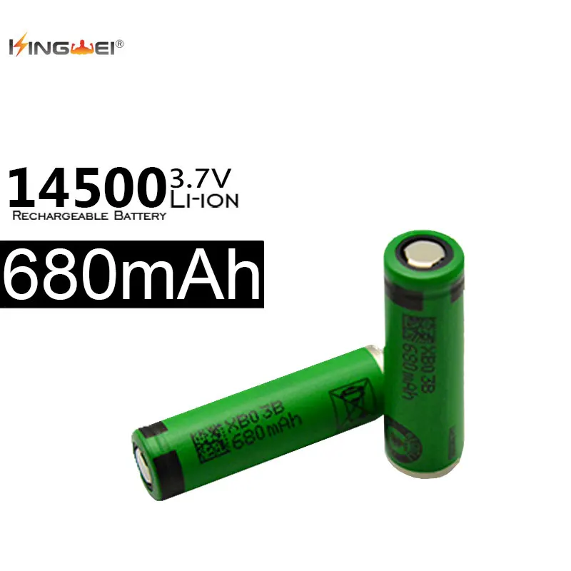 100 шт. AA 680mAh 3,7 v Аккумулятор для SONY VR2 Li-Ion 14500 AA аккумуляторные батареи