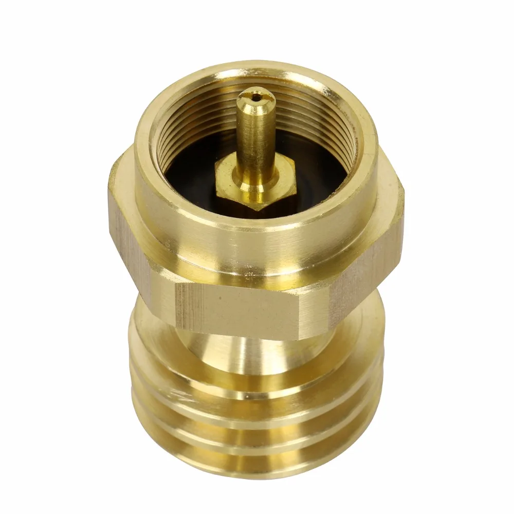 

Lp Gas 1 Lb Cylinder Tank Propane Refill Adapter Coupler Heater BBQ Outdoor Hunt