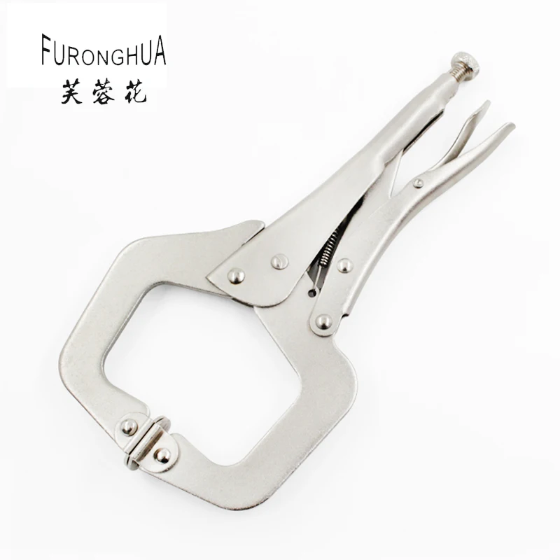 

C-type plier stainless steel 11 inch clamp fixed plier woodworking sealing pressure welding clamping multi-functional universal