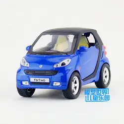 1:32 Масштаб/Diecast модель/Smart Fortwo внедорожник спортивного автомобиля/освещение и музыка/игрушка для детей подарок/образовательный