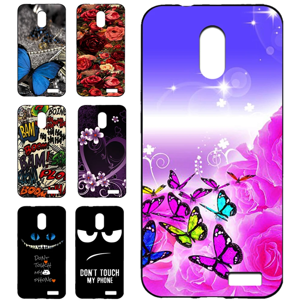 

Colored drawing Cartoon Fundas For Leagoo Z7 Soft Silicone Cover Case For Leagoo Z7 Printed Phone Cover