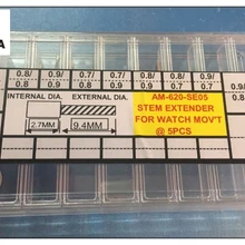 45 шт новые часы часть стержень-удлинитель запасные заводные головки в 9 различных размеров