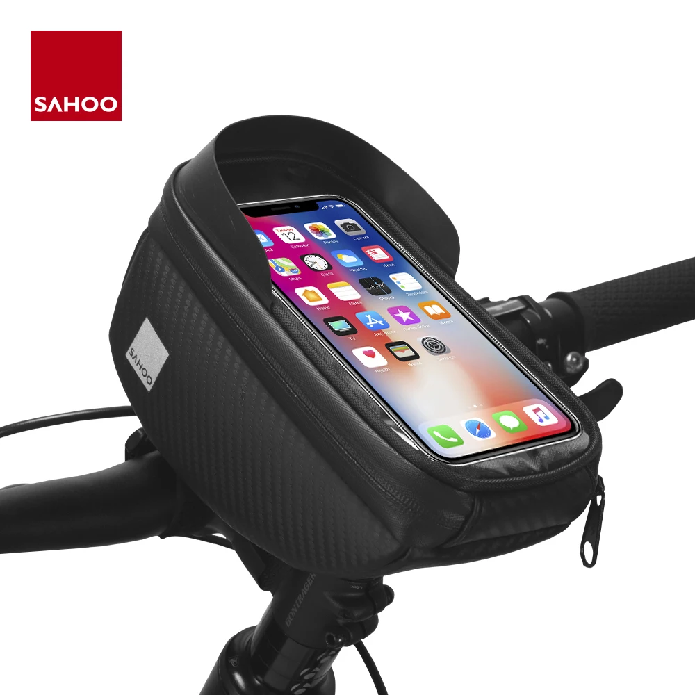 Sahoo 112003-wxy водостойкая велосипедная Опора с сенсорным экраном, руль 6,", Чехол для мобильного телефона, велосипедная сумка, держатель, Pannier