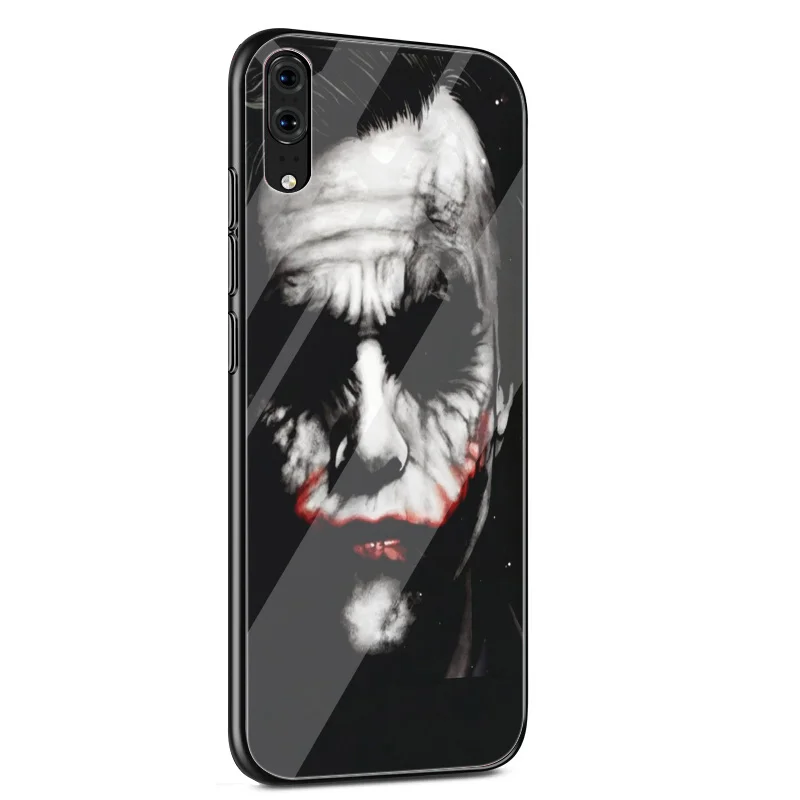 Чехол из закаленного стекла с Бэтменом Y Joker для huawei P30 P10 P20 Pro P Smart mate 10 20 Lite Pro Y6 Y9 Honor 7A 8X9 10