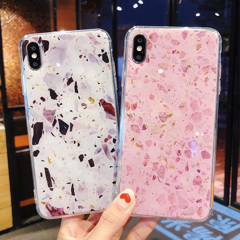 Для принципиально iphone X XS MAX XR золото фольга блесток Diamond чехол для 6 s 7 8 плюс Slim Fit