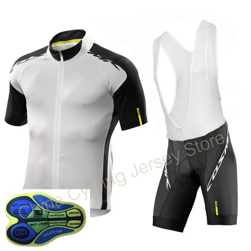 

2019 Mavic Pro Team Hombre Cycling Clothing, Summer Bicycle Wear Maillot Ciclismo Jersey 3D Gel Pad High Quality Bib Shorts Sets