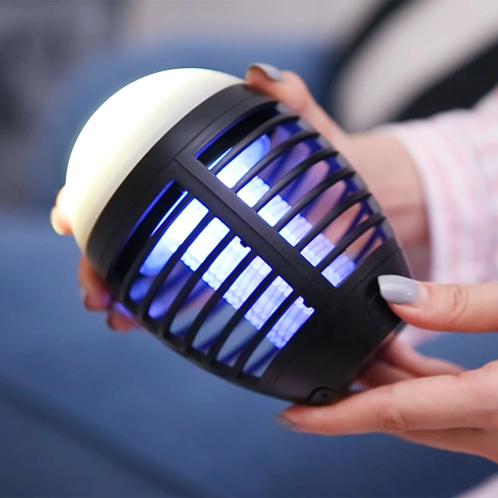

USB Rechargeable Electric Mosquito Insect Killer Lamp Led Photocatalyst Fly Trap Bug Insect Killer Anti Mosquito Repellent