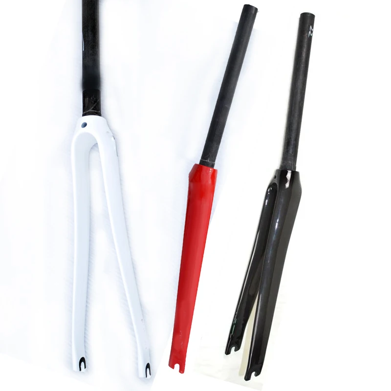 NO brand logo Road bicycle full carbon fibre forks Fixed Gear bike