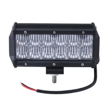 Free Shipping 5D 36W 7inch LED Light Bar Flood Spot Beam Offroad Driving LED Light for 12V 24V 4x4V Truck ATV Spotlight Fog Lamp