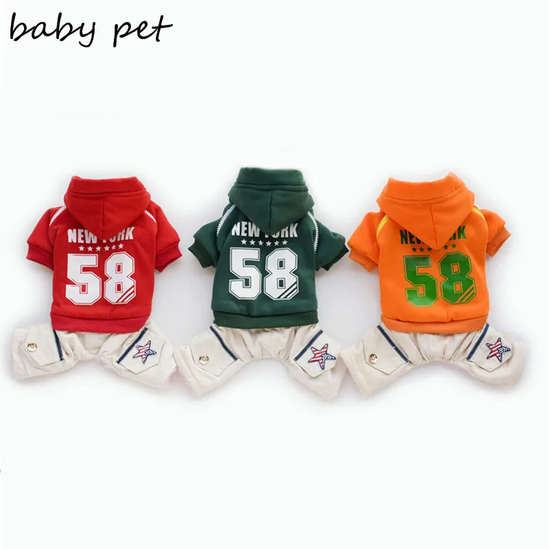 High quality winter clothing for dogs cotton pet dog jumpsuit winter dog clothes dog coat jacket pet products free shipping