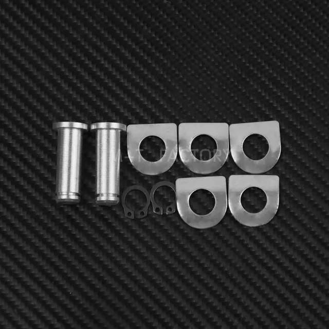 Motorcycle Parts Foot Pegs Mount Kit Pins 9 Pcs/Set Iron For Harley Dyna Softail Sportster XL 883 1200 V Rod Night Rod FLHX 3