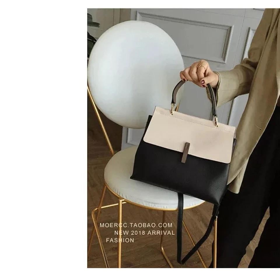 Couro genuíno causal totes mulheres bolsas de