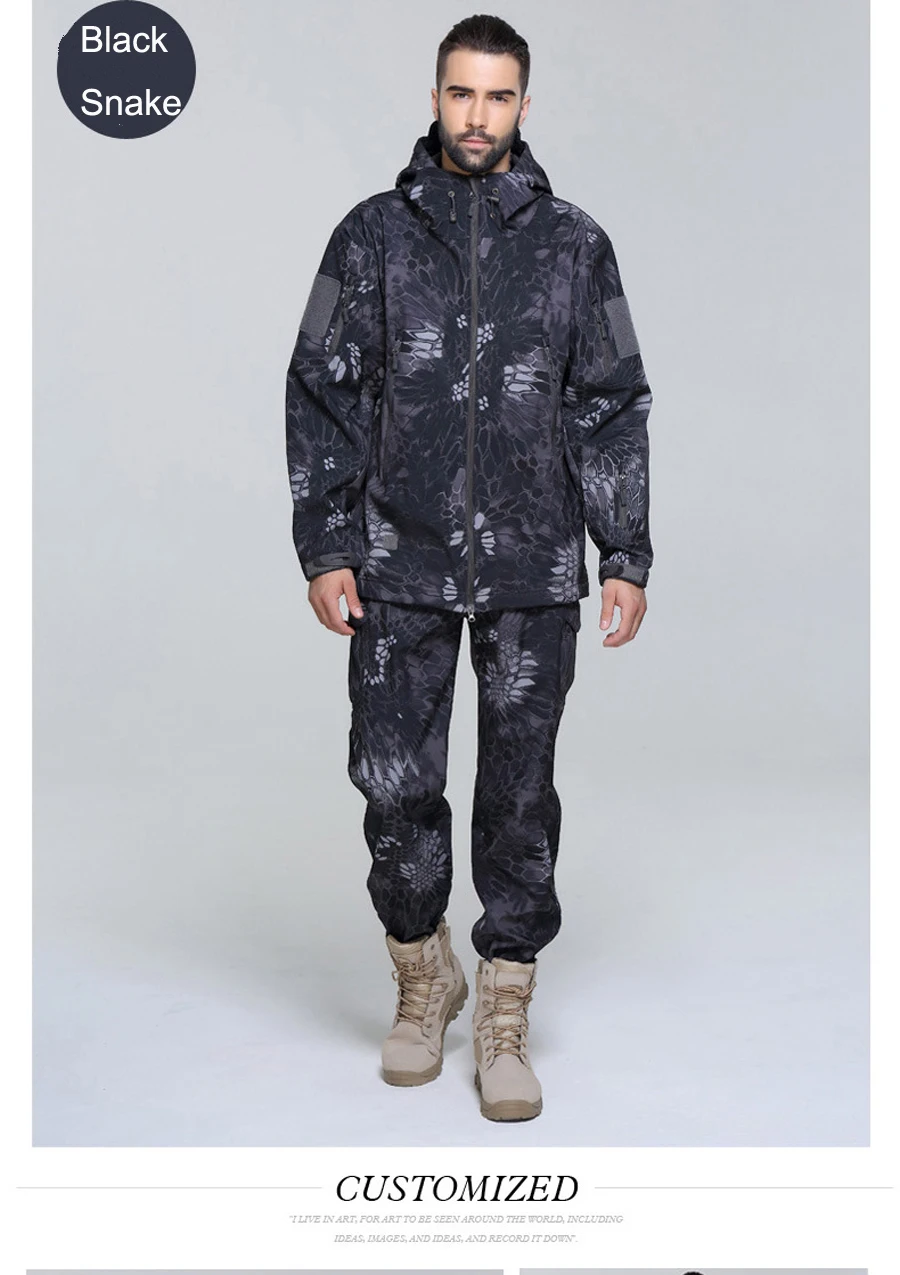 Ice Winter Suit Fly Fishing Clothes Camouflages Men (37)