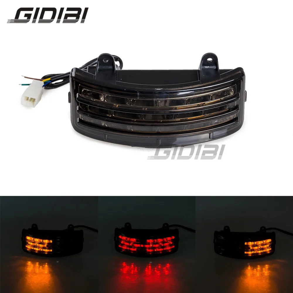 

For Harley Street Glide FLHX 2006-2009 EFI FLHXI 2006 Upgrade Auxiliary Fender LED Running Light Brake Light Turn Signal Light