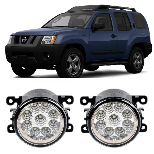 Car Styling For Nissan Xterra 2005 2015 9 Pieces Led Fog Lights H11 H8
