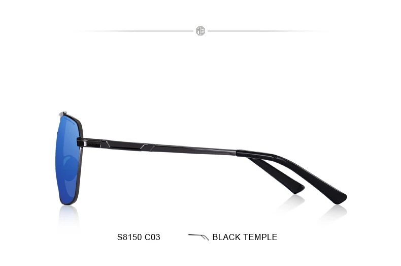 MERRYS, дизайнерские мужские классические солнцезащитные очки, авиационная оправа, HD поляризационные солнцезащитные очки для мужчин, для вождения, защита от уф400 лучей, S8150