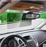 HD Видение козырек день и ночь козырек Легкий просмотр HD день ночное видение флип-вниз козырек легко солнце блики блок вид УФ, как видно на ТВ - изображение