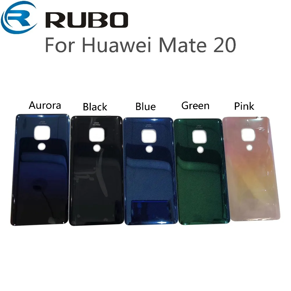 Для huawei mate 20 задняя крышка аккумулятора корпус для mate 20 стеклянный чехол с клеевым клеем