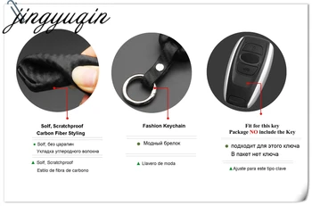 Keyforkess custodia in Silicone per auto Smart Key Fob per Subaru Legacy Impreza Forester XV Trezia BRZ WRX Levorg Outback Cover in fibra - Jingyuqin custodia in Silicone per auto Smart Key Fob per Subaru Legacy Impreza Forester XV