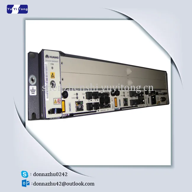 19 дюймовый mini OLT MA5608T 2 карты управления MCUD Питание переменного тока + 1 * GPFD 16 портов