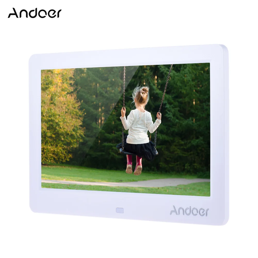 Andoer 1", ВЫСОКАЯ ЧЁТКОСТЬ, электронная цифровая фоторамка с пультом дистанционного управления Управление Поддержка MP4 MP3 проигрыватель электронная книга часы с календарем