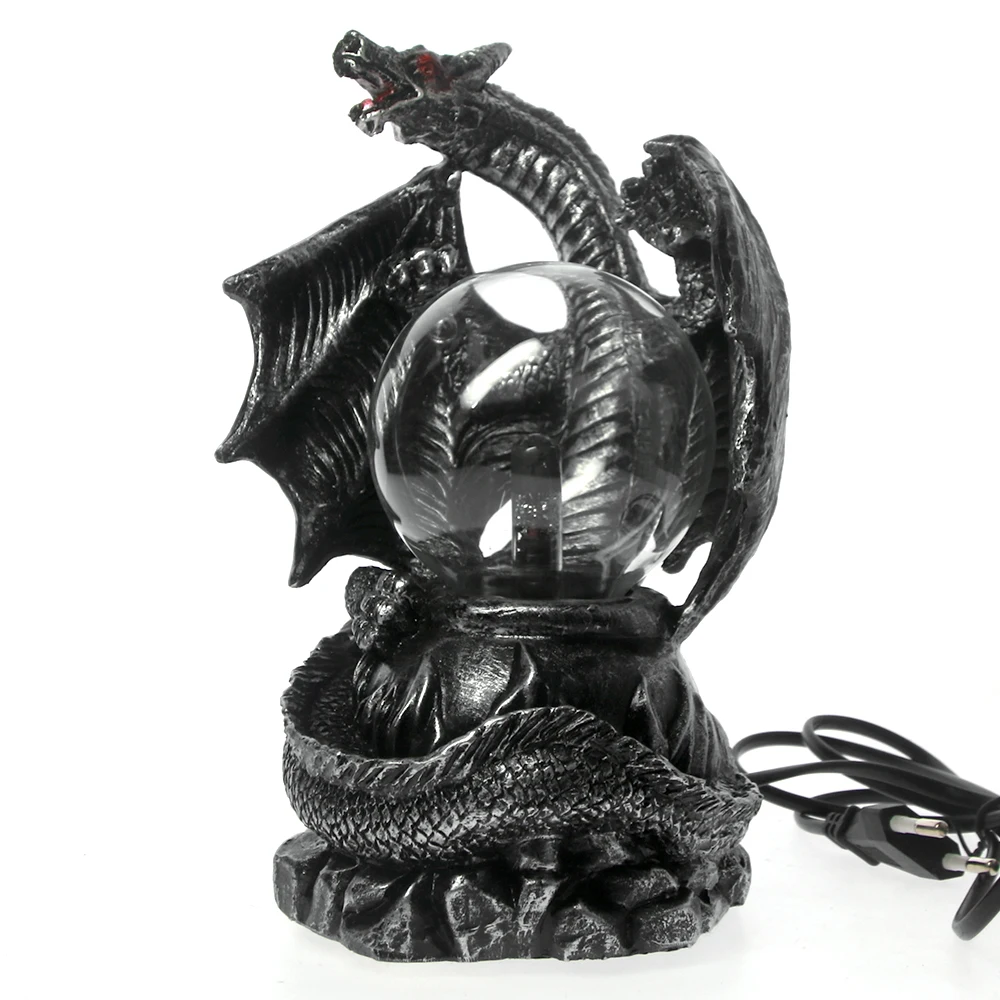 Table Lamps Lamps, Lighting Gothic Guardians of Light Medieval Dragons Table Lamp Figurine Decor