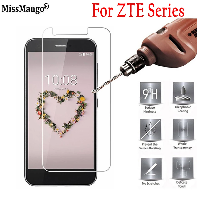 Для ZTE V8 V 8 9H 2.5D Взрывозащищенная защита для экрана закаленное стекло Blade A6 A 6 L2 L5 A512