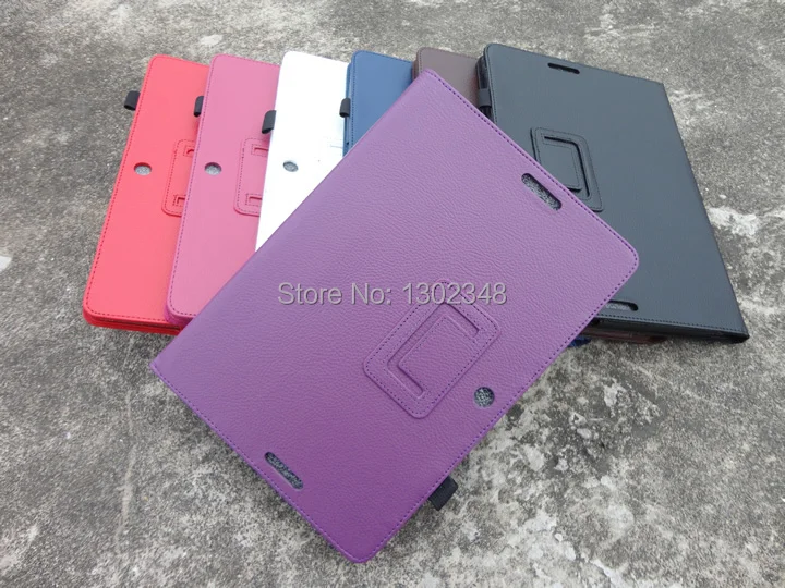 Высокое качество ультра тонкий личи зерна Folio Stand кожаный защитный чехол для ASUS MeMO