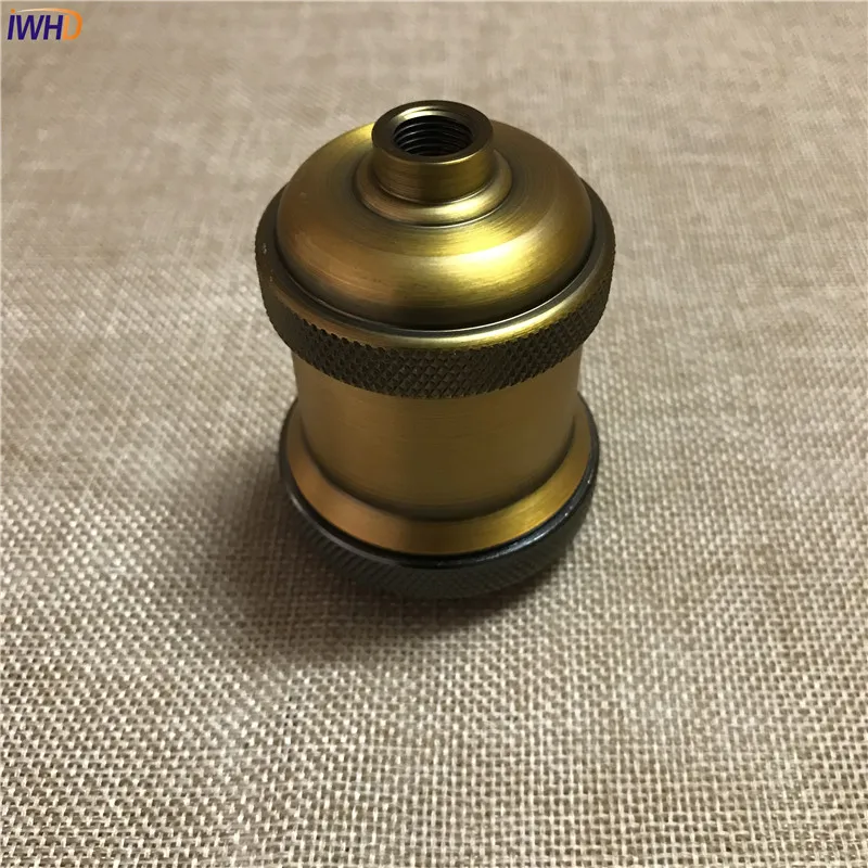 IWHD Diy Portalampada Винтаж E27 патрон держатель лампы промышленный патрон Soquete Edison E27 держатель лампы