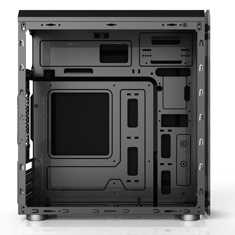 386x180x386 мм мини ATX игровой компьютер PC корпус материнская рама полнобоковое