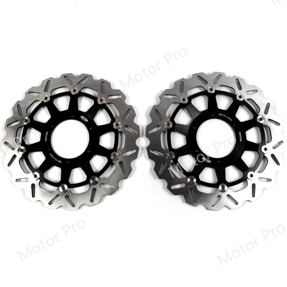 Arashi Front Rear Brake Disc Rotors for HONDA CBR929RR 2000 2001 Motorcycle Replacement Accessories CBR 929 RR CBR929 929RR 00 01 Black CBR954RR 2002-2003
