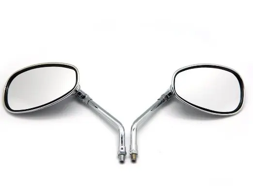 

RPMMOTOR Motorcycle Rearview Side Mirrors 10MM Adapter Mount For HONDA Shadow Rebel 250 nighthawk VTX CB 600 1000 Cruiser
