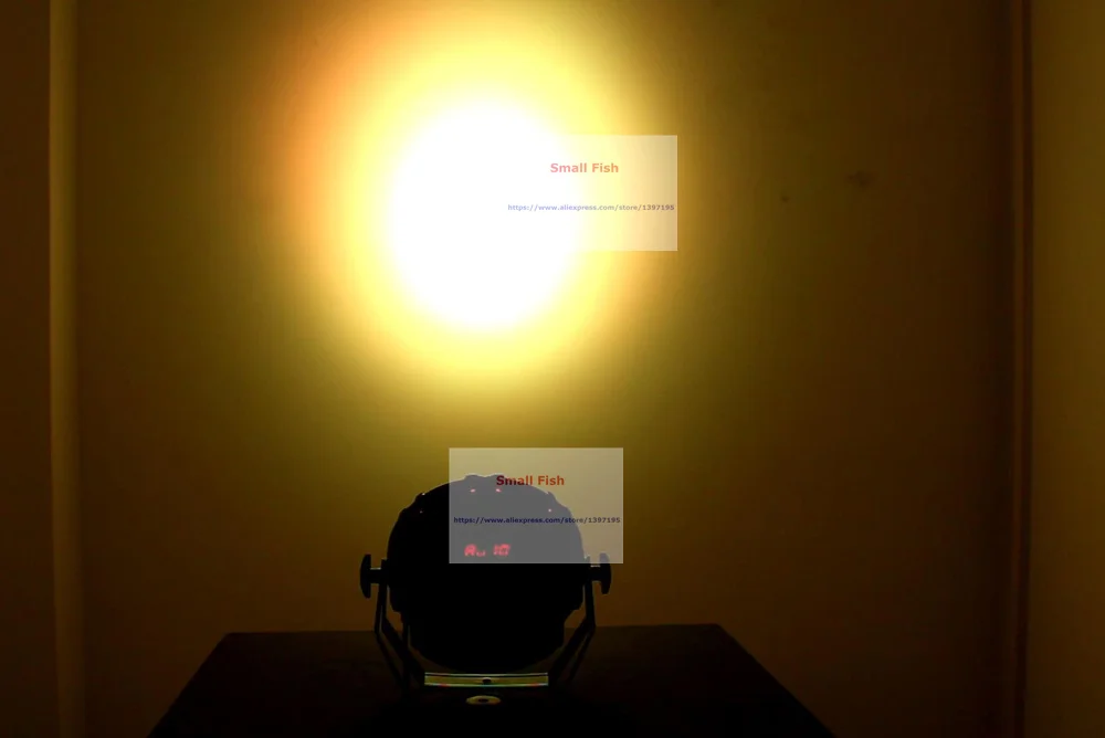 Картонпосылка 4 шт. светодио дный светодиодные сценические огни 72 Вт 3 RGB полный светодио дный цвет светодиодные плоские Par огни с 7/8 DMX каналы для DJ дисковечерние тека шоу