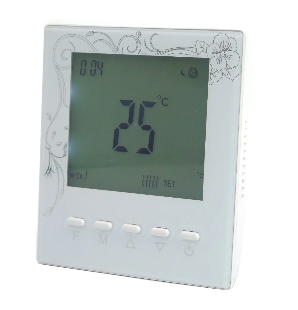 Battery powered Digital programmable gas boiler thermostat controller with Warm systemin Gas