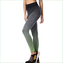 RP08 HOT Gradient Color font b Women b font Running font b Pants b font Compression