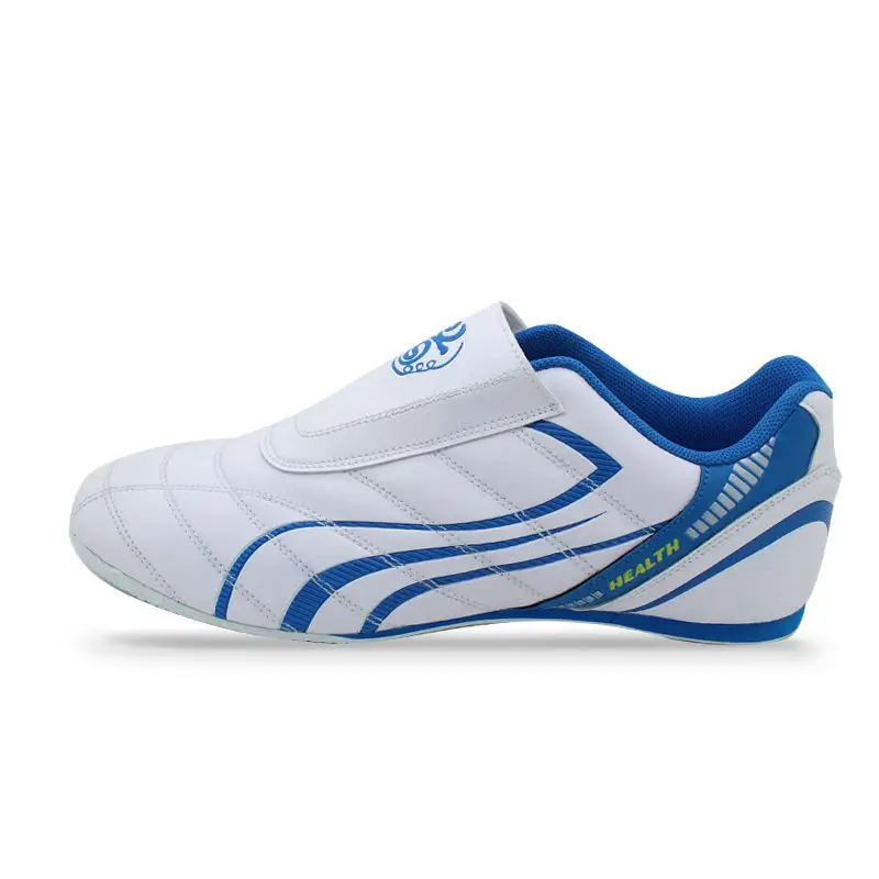 

High Qulity Hales Series Taekwondo Shoes Adult and Child Wushu Taichi Tae kwon do Karate Run Road Shoe Blue Phnom Penh