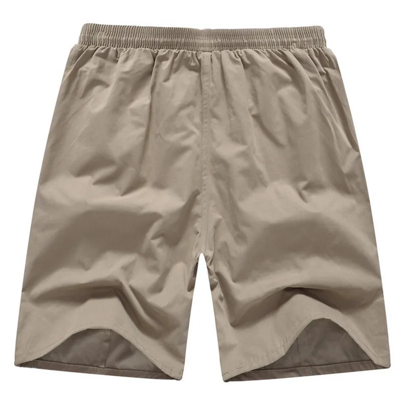 Oeak Men's Fashion Solid Color Multi-pockets Beach Shorts New Summer Straight Loose Slim Fit Casual Shorts