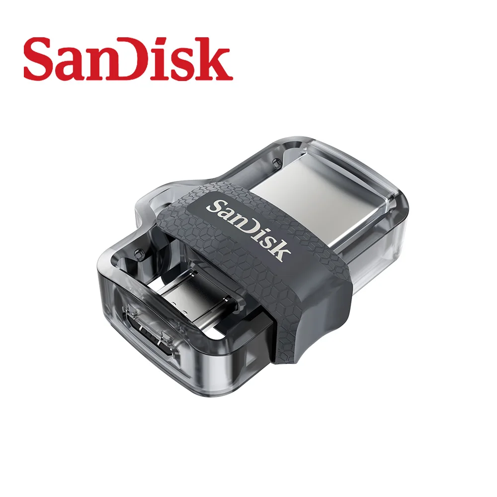 SanDisk DD3 USB 3,0 OTG флэш-диск 128 Гб 64 ГБ 32 ГБ 16 ГБ флеш-накопитель Флешка карта памяти флэш-накопитель для ПК/Android Micro